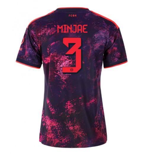 Bayern Munich Kim Min-jae #3 Tredjedrakt Dame 2026-27 Korte ermer Bayern Munich Kim Min-jae #3 Tredjedrakt Dame 2026-27 Korte ermer